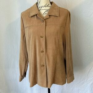 Studio C Tan Woman’s Jacket Size 12